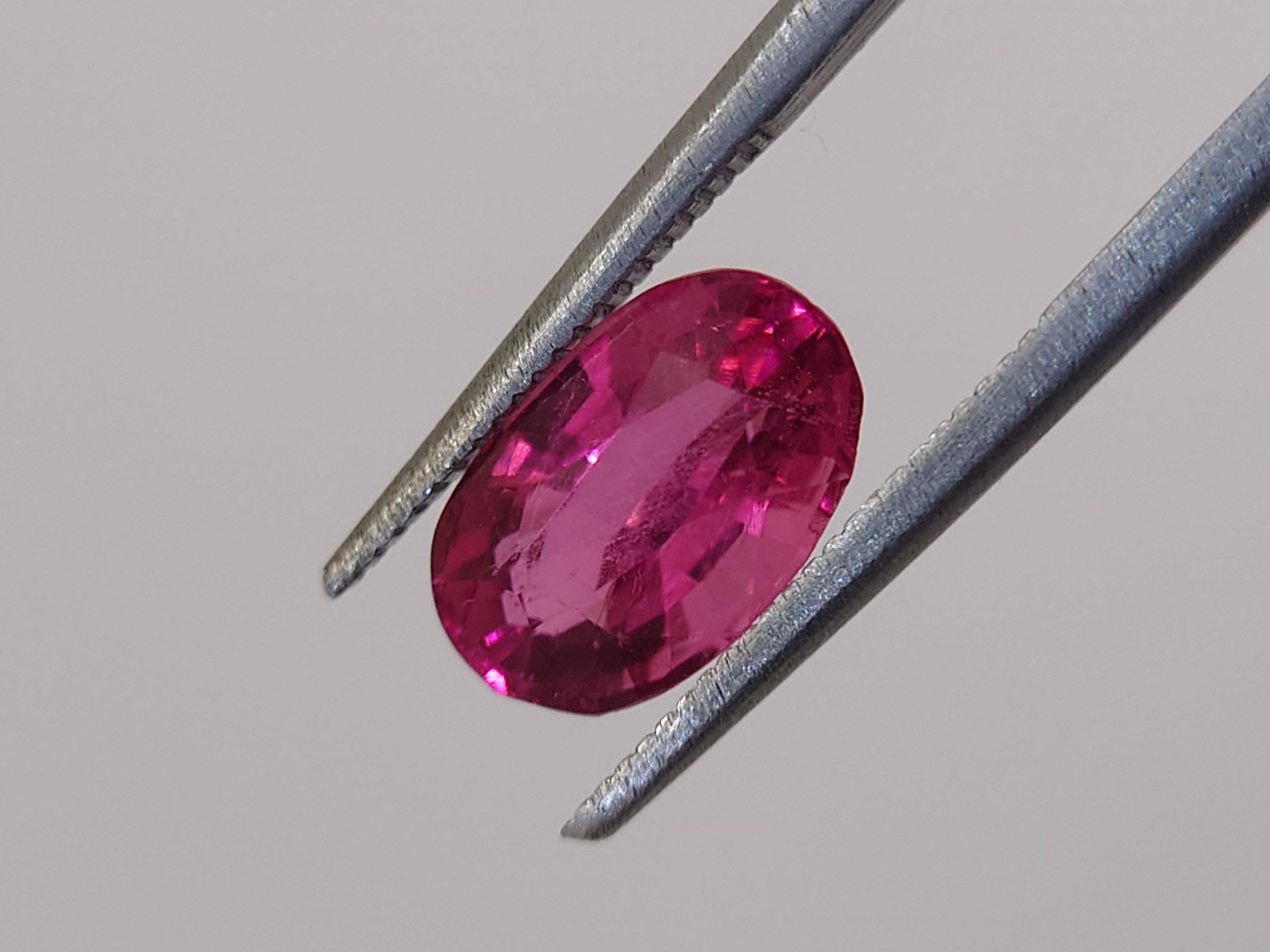 2.30 Ct. Oval Hot Pink Tourmaline from Nigeria