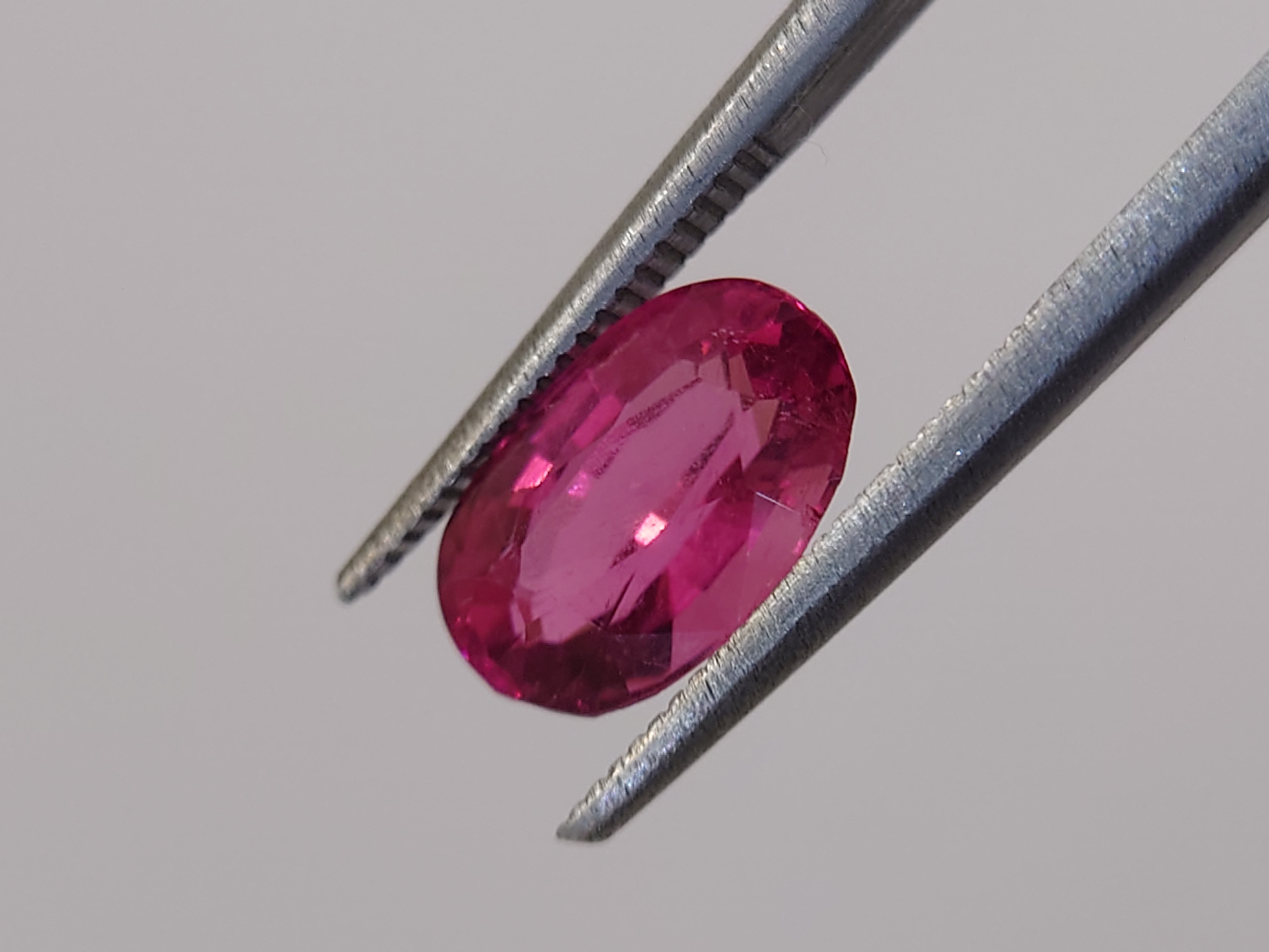 2.30 Ct. Oval Hot Pink Tourmaline from Nigeria