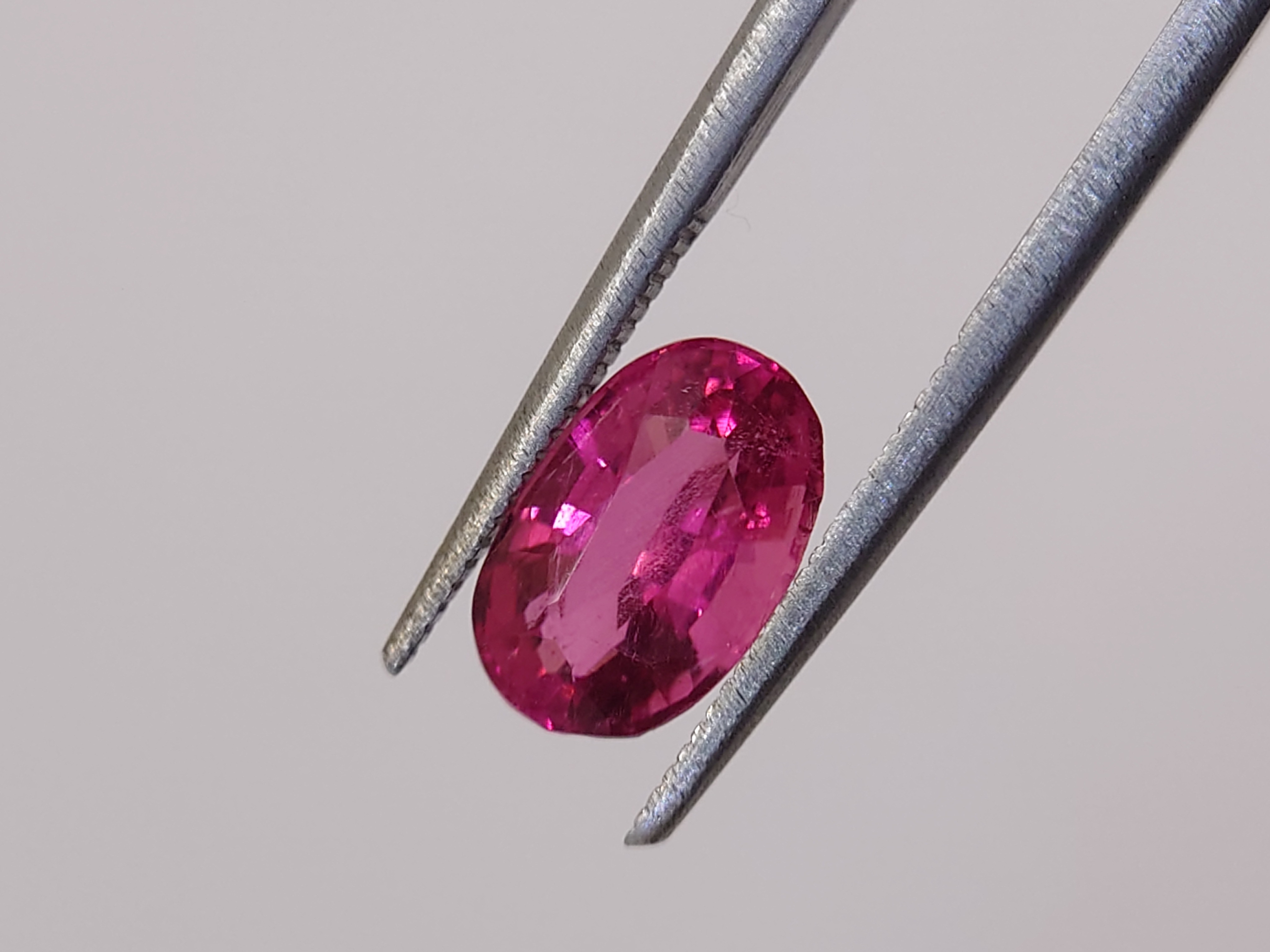 2.30 Ct. Oval Hot Pink Tourmaline from Nigeria