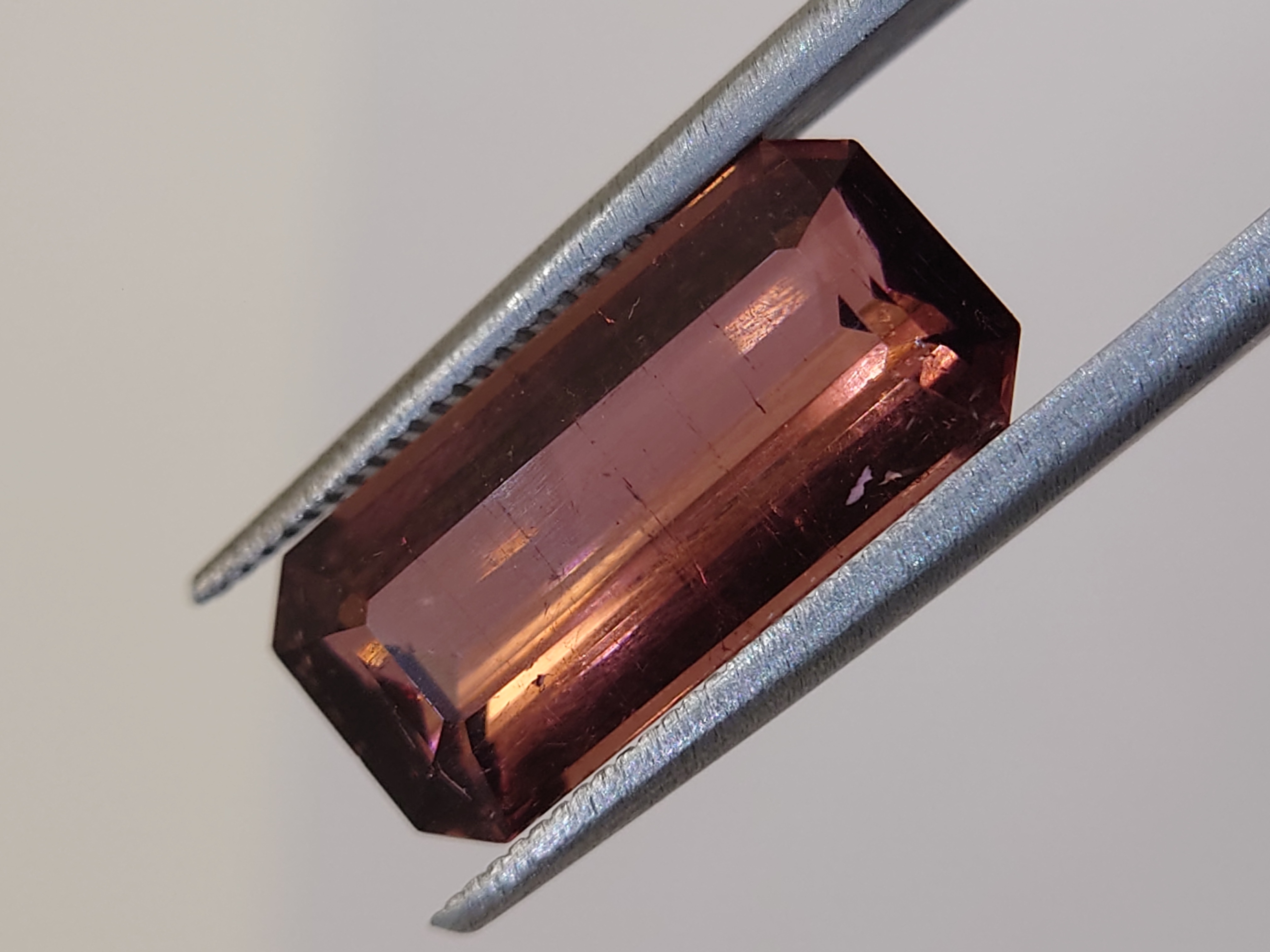 Stunning 6.25 Ct. Pink Tourmaline in Emerald Cut from Nigeria