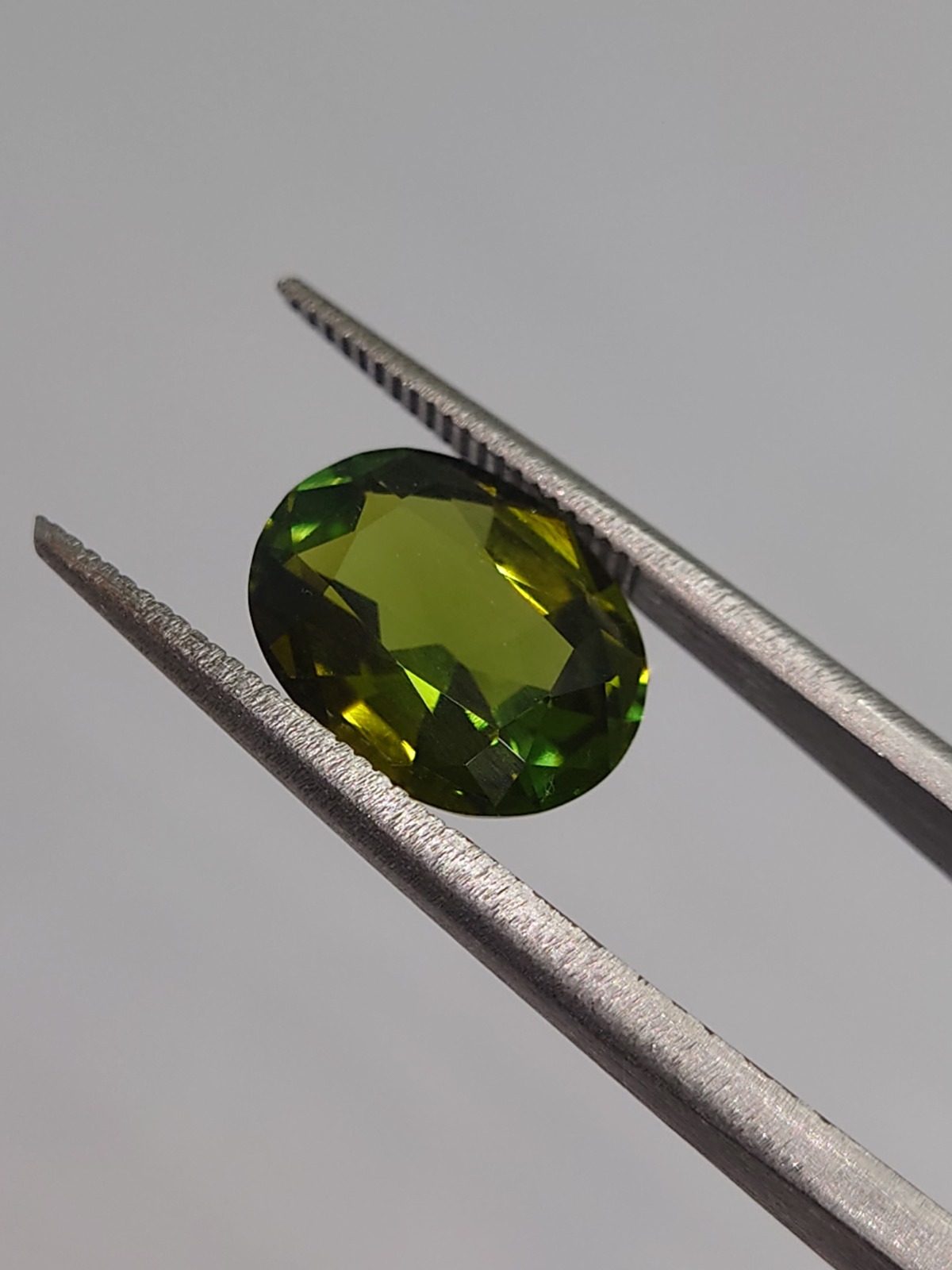 3.25ct Green Oval Cut Natural Tourmaline From Afghanistan