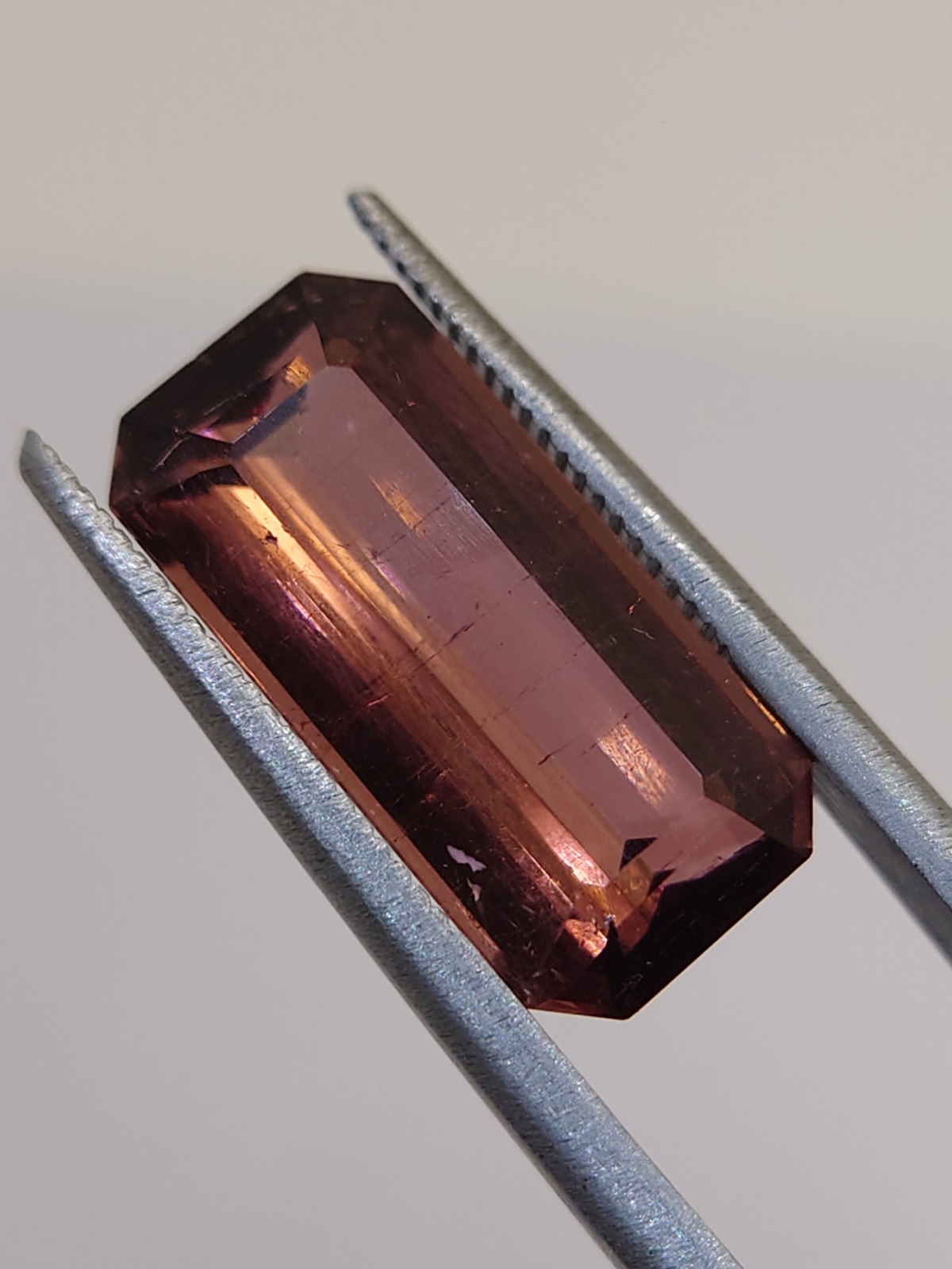Stunning 6.25 Ct. Pink Tourmaline in Emerald Cut from Nigeria