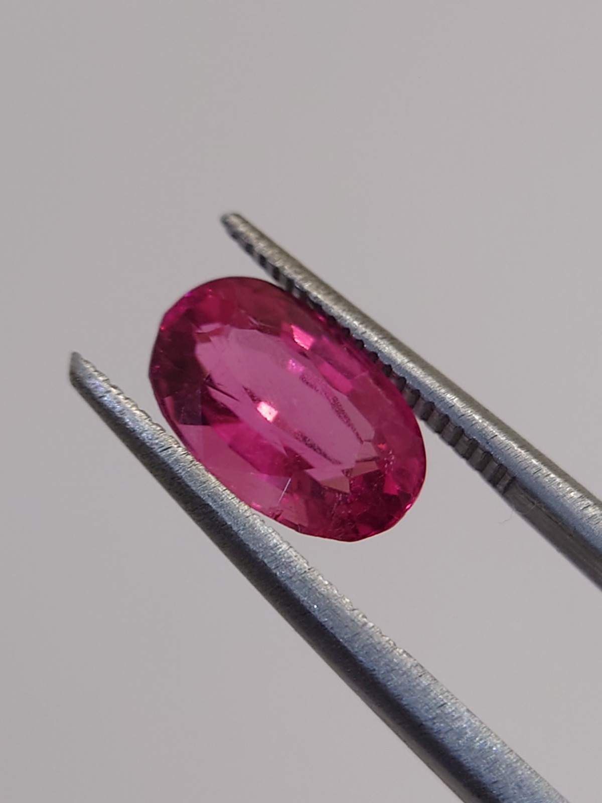 2.30 Ct. Oval Hot Pink Tourmaline from Nigeria