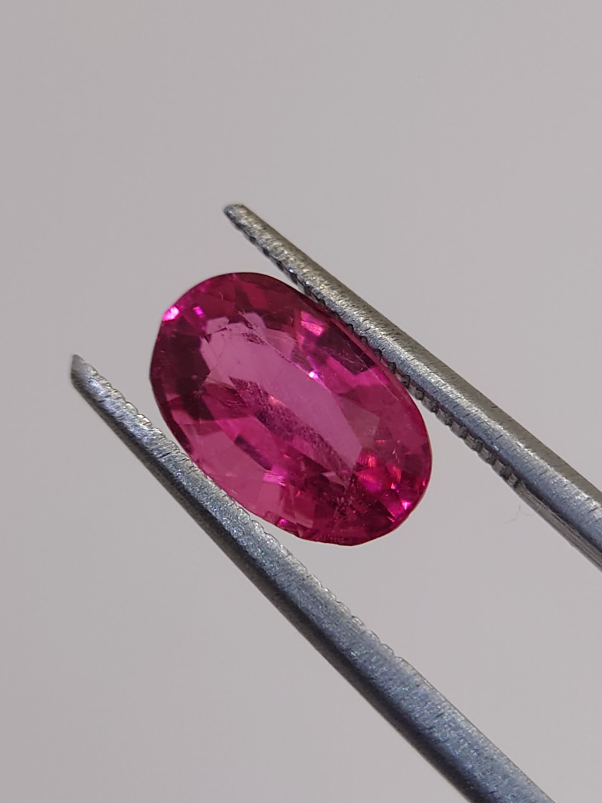 2.30 Ct. Oval Hot Pink Tourmaline from Nigeria
