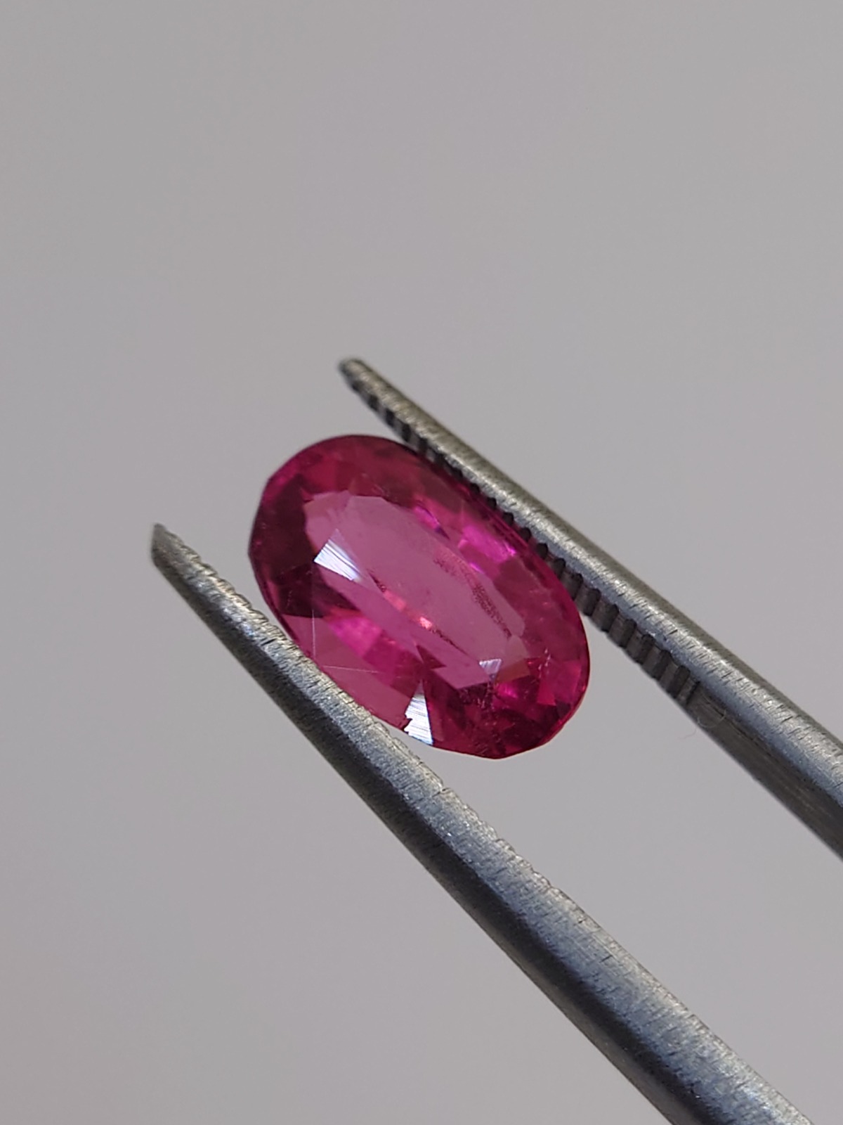 2.30 Ct. Oval Hot Pink Tourmaline from Nigeria