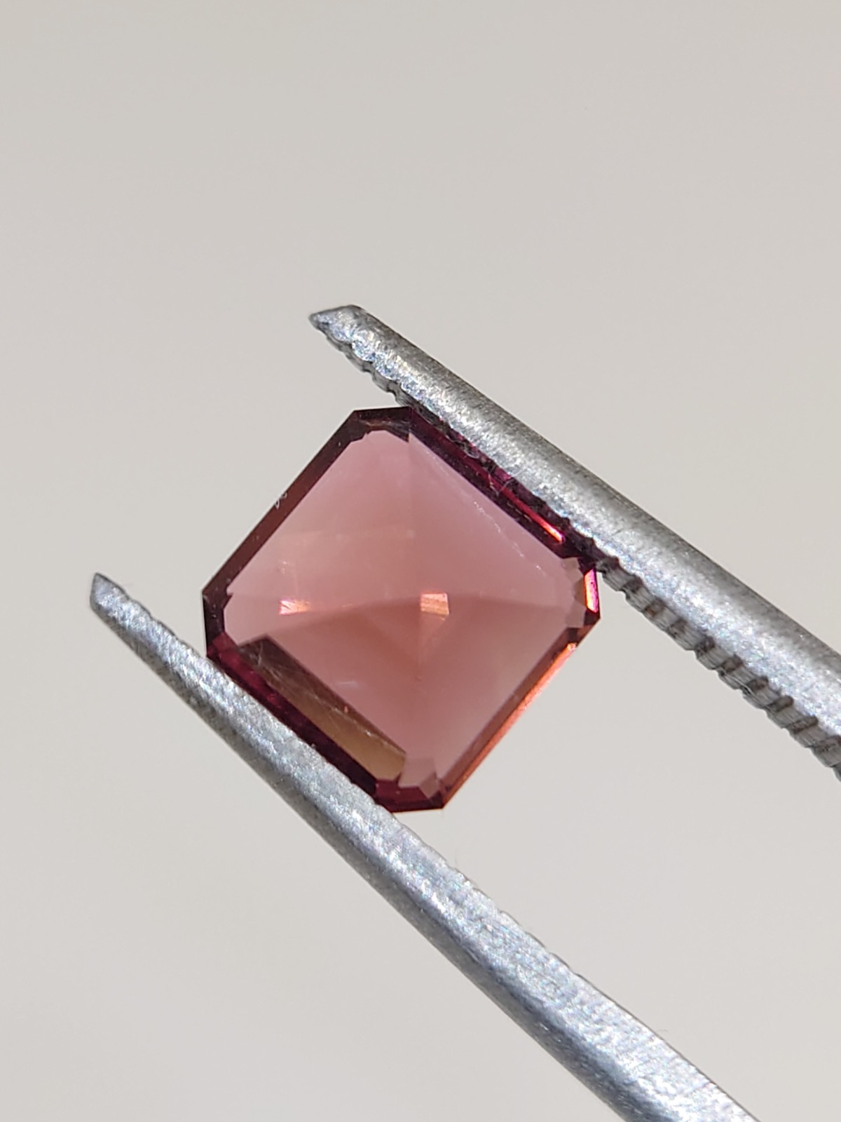 1.25ct Asscher Cut Tourmaline from Nigeria