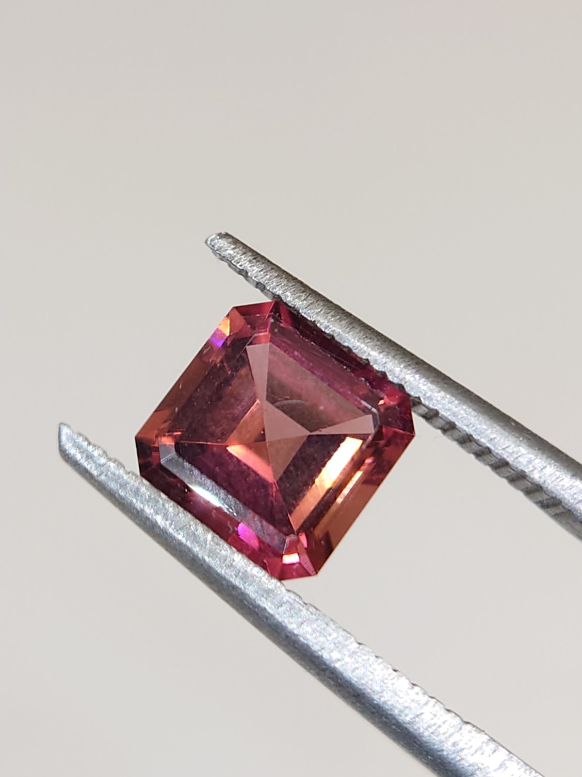 1.25ct Asscher Cut Tourmaline from Nigeria