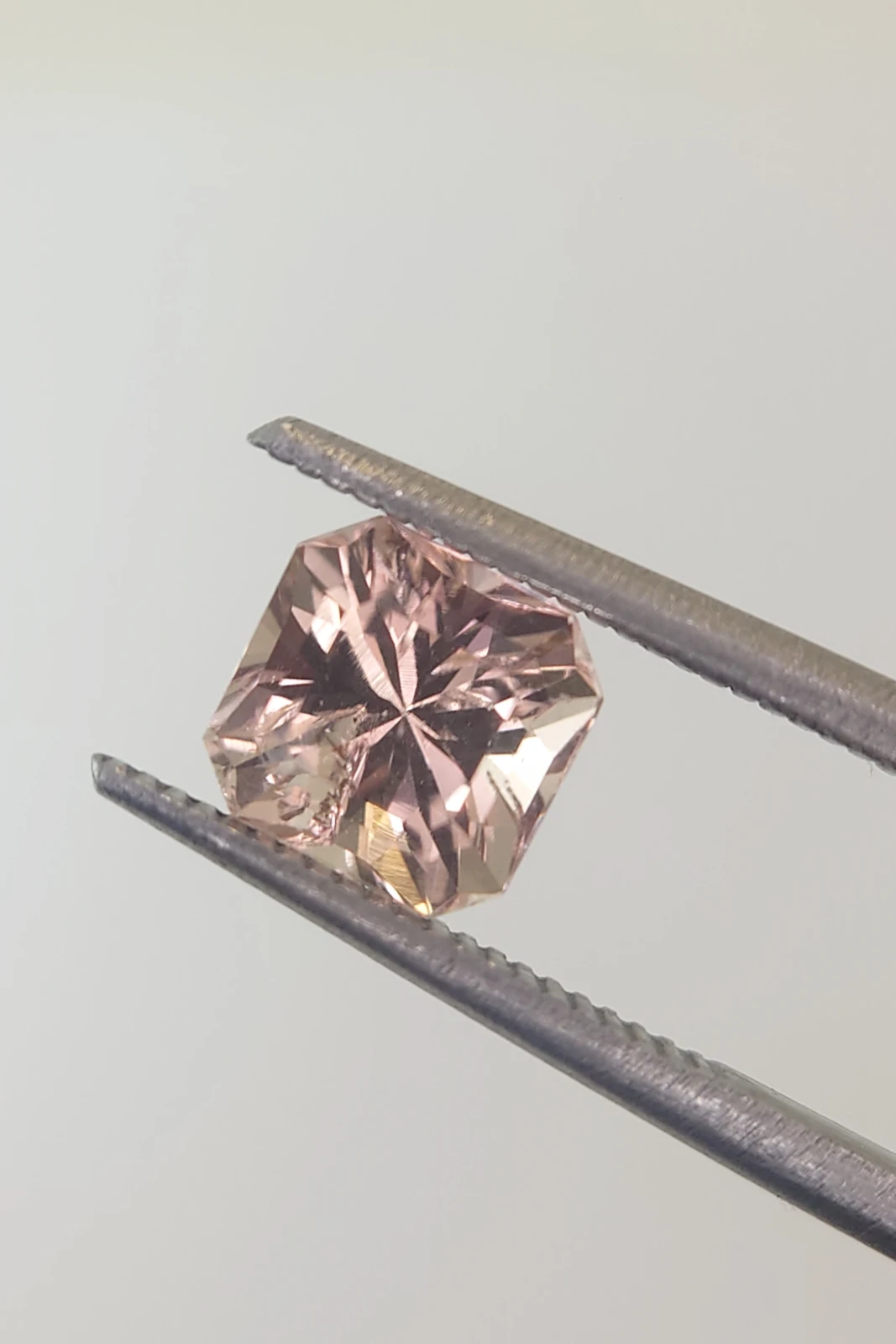 1.25ct Natural Asscher Cut Tourmaline from Afghanistan