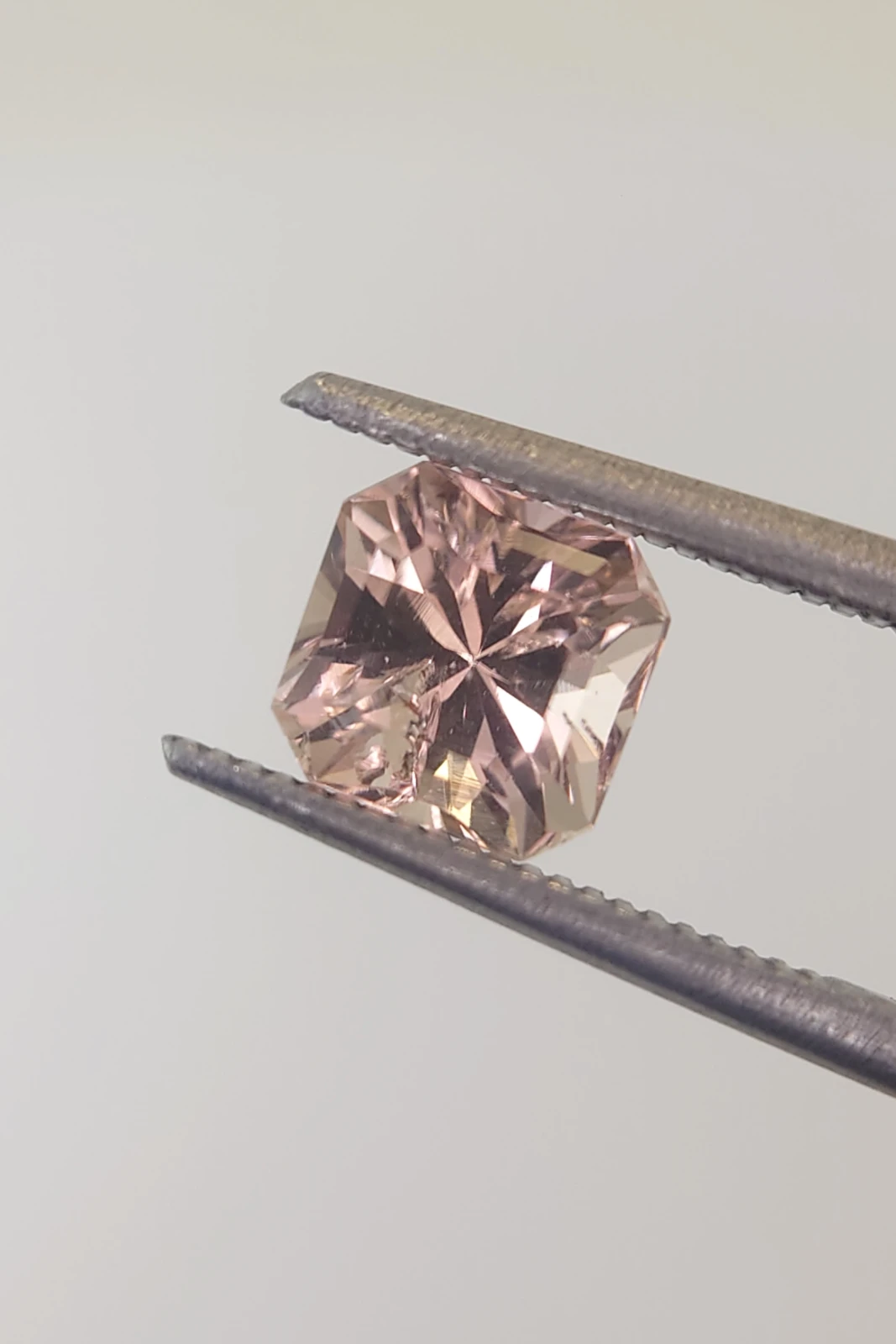 1.25ct Natural Asscher Cut Tourmaline from Afghanistan