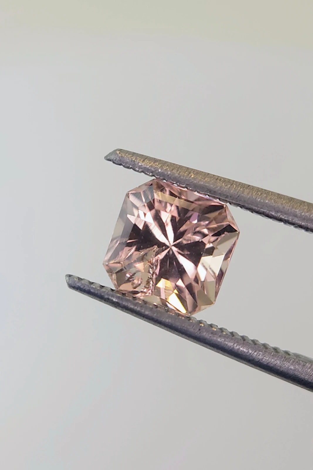 1.25ct Natural Asscher Cut Tourmaline from Afghanistan