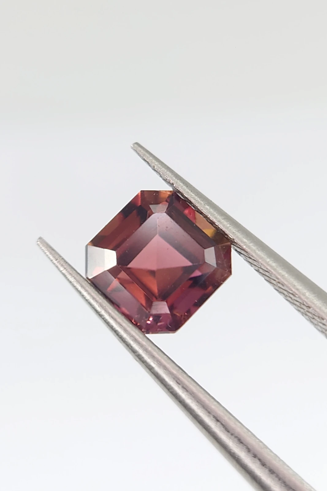 0.95ct Natural Asscher Cut Tourmaline from Afghanistan