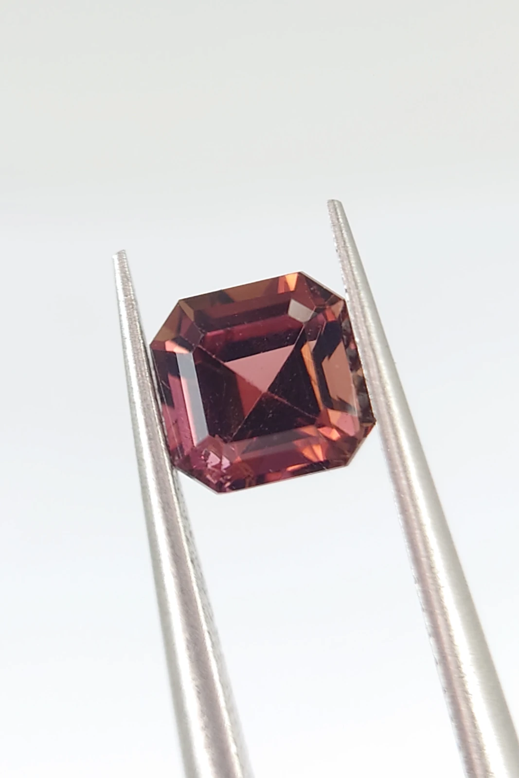 0.95ct Natural Asscher Cut Tourmaline from Afghanistan