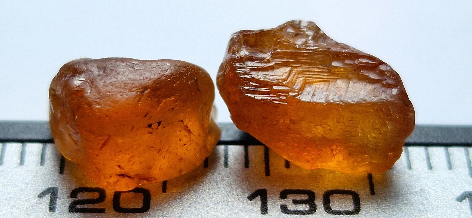 7.2ct Rare Natural Fanta Spessartite Garnet Pair from Nigeria