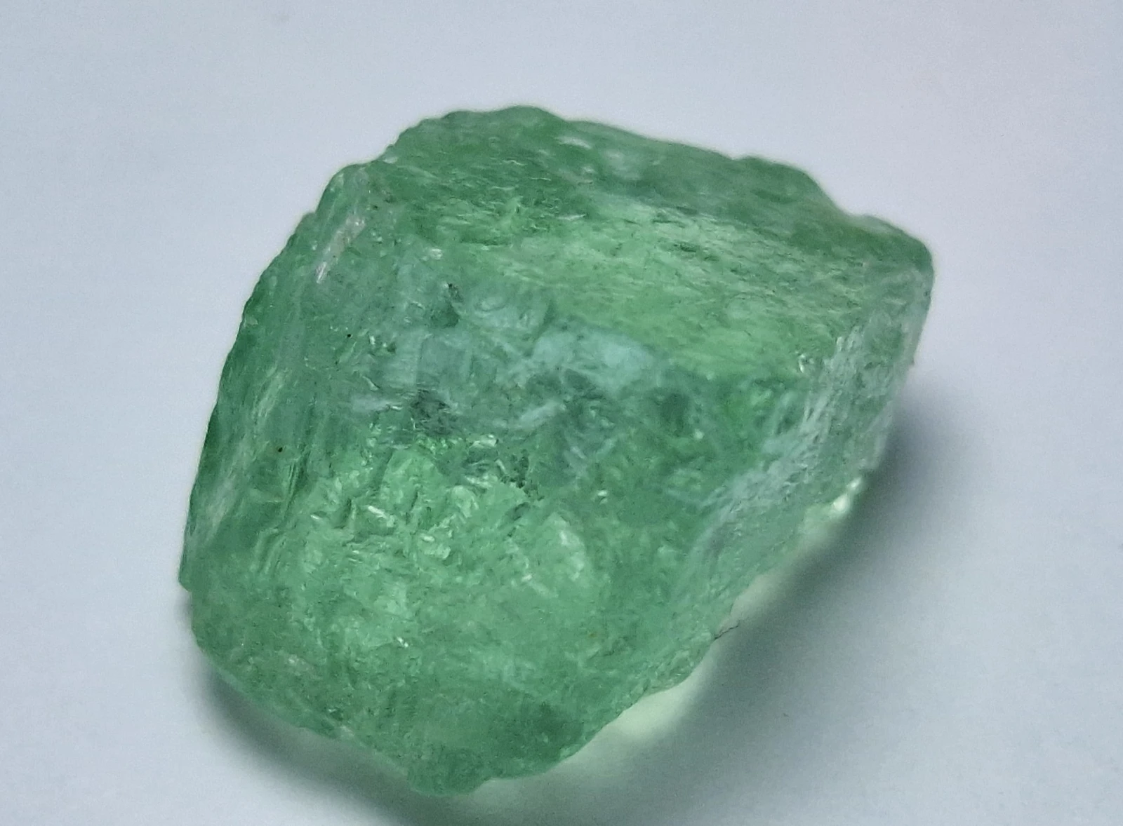 7.5ct Bluish Green Natural Emerald from Afghanistan