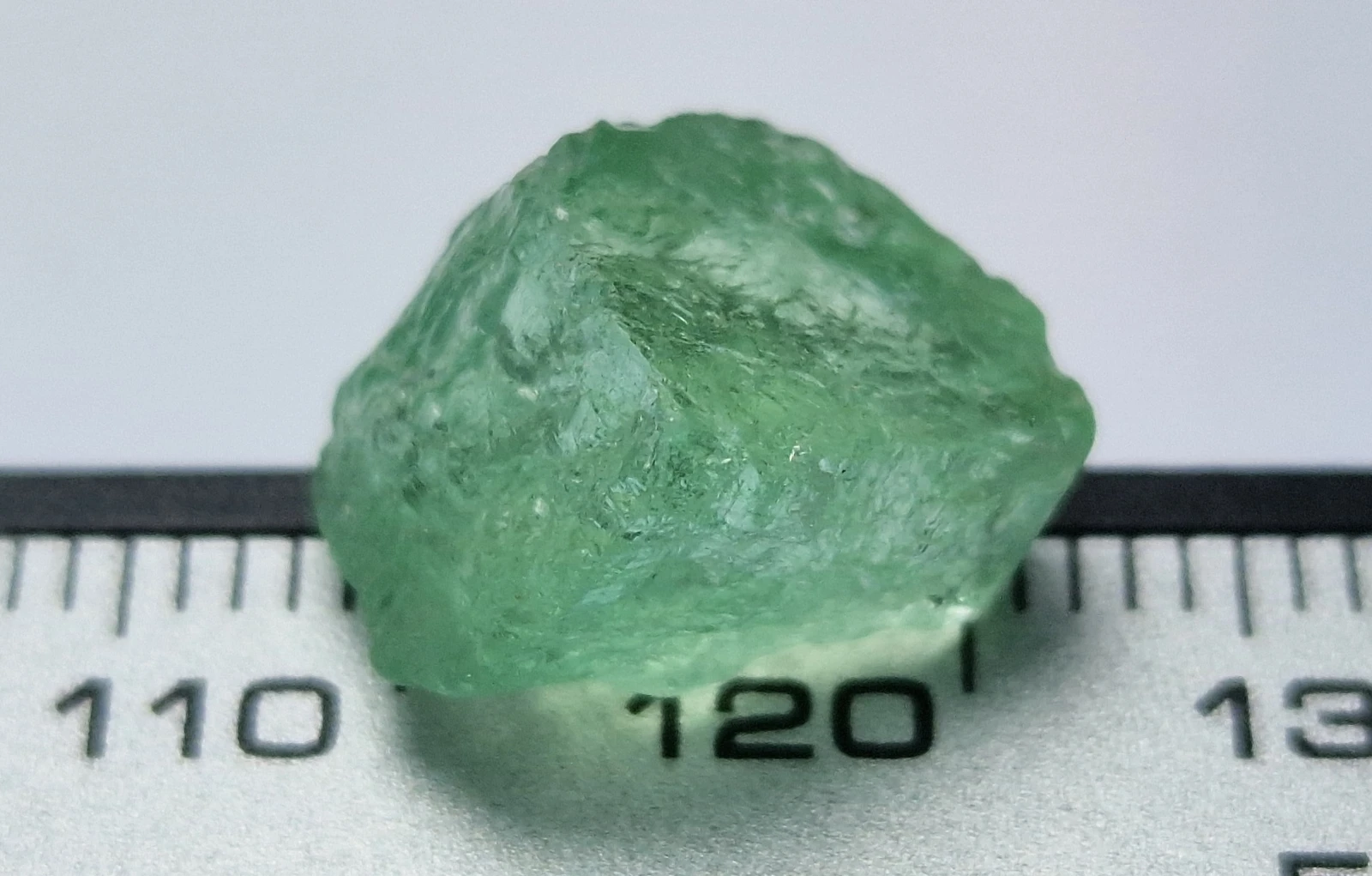 7.5ct Bluish Green Natural Emerald from Afghanistan