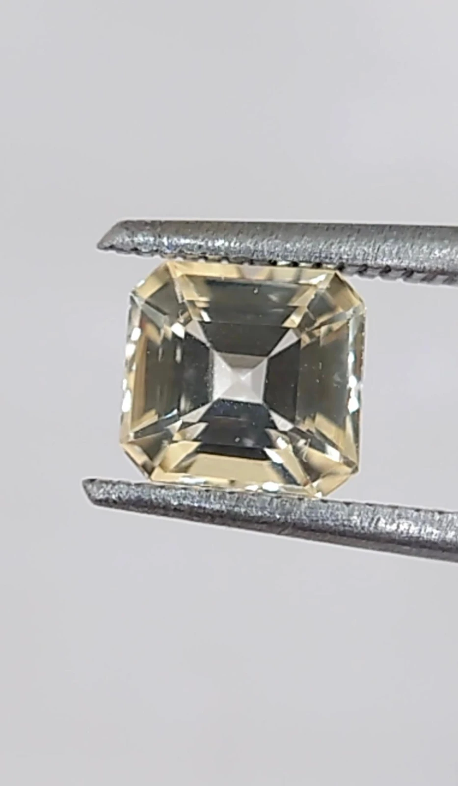 1.2ct Natural Asscher Cut Tourmaline from Afghanistan