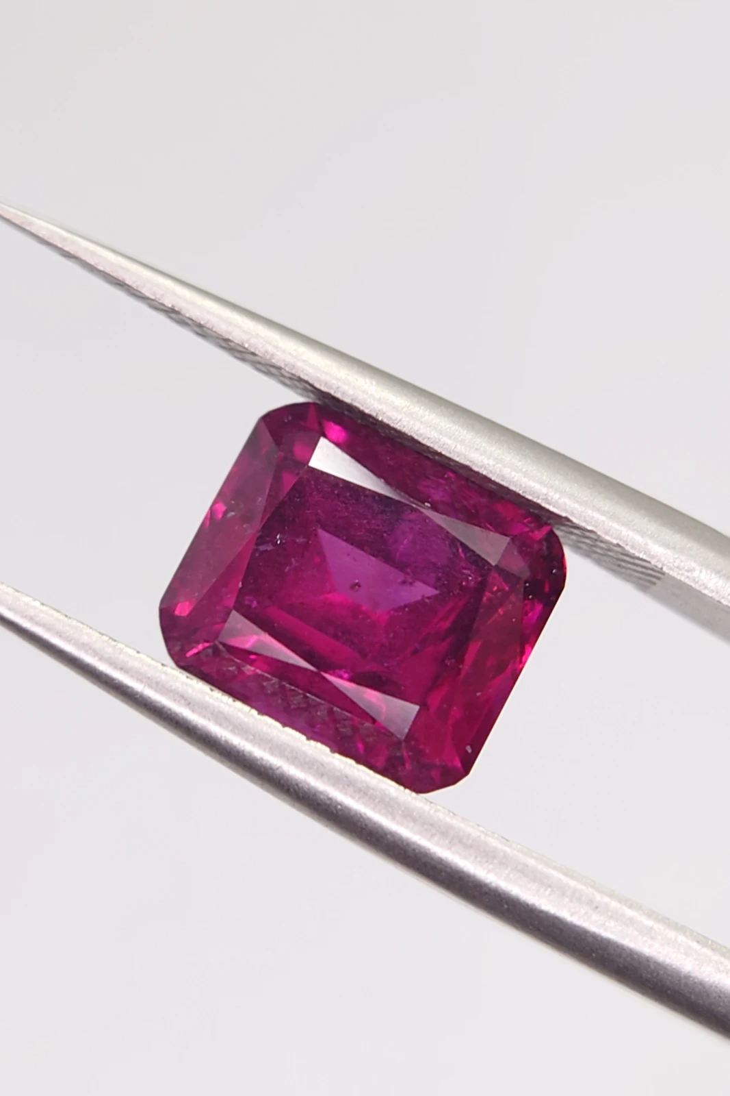 3.3ct Natural Malaya Garnet in Modified Cushion Cut from Tanzania