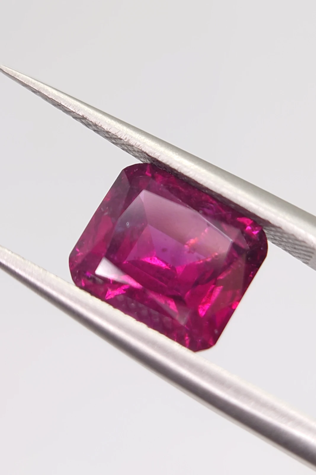 3.3ct Natural Malaya Garnet in Modified Cushion Cut from Tanzania