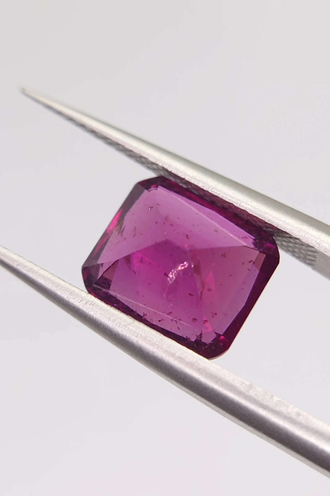 3.3ct Natural Malaya Garnet in Modified Cushion Cut from Tanzania