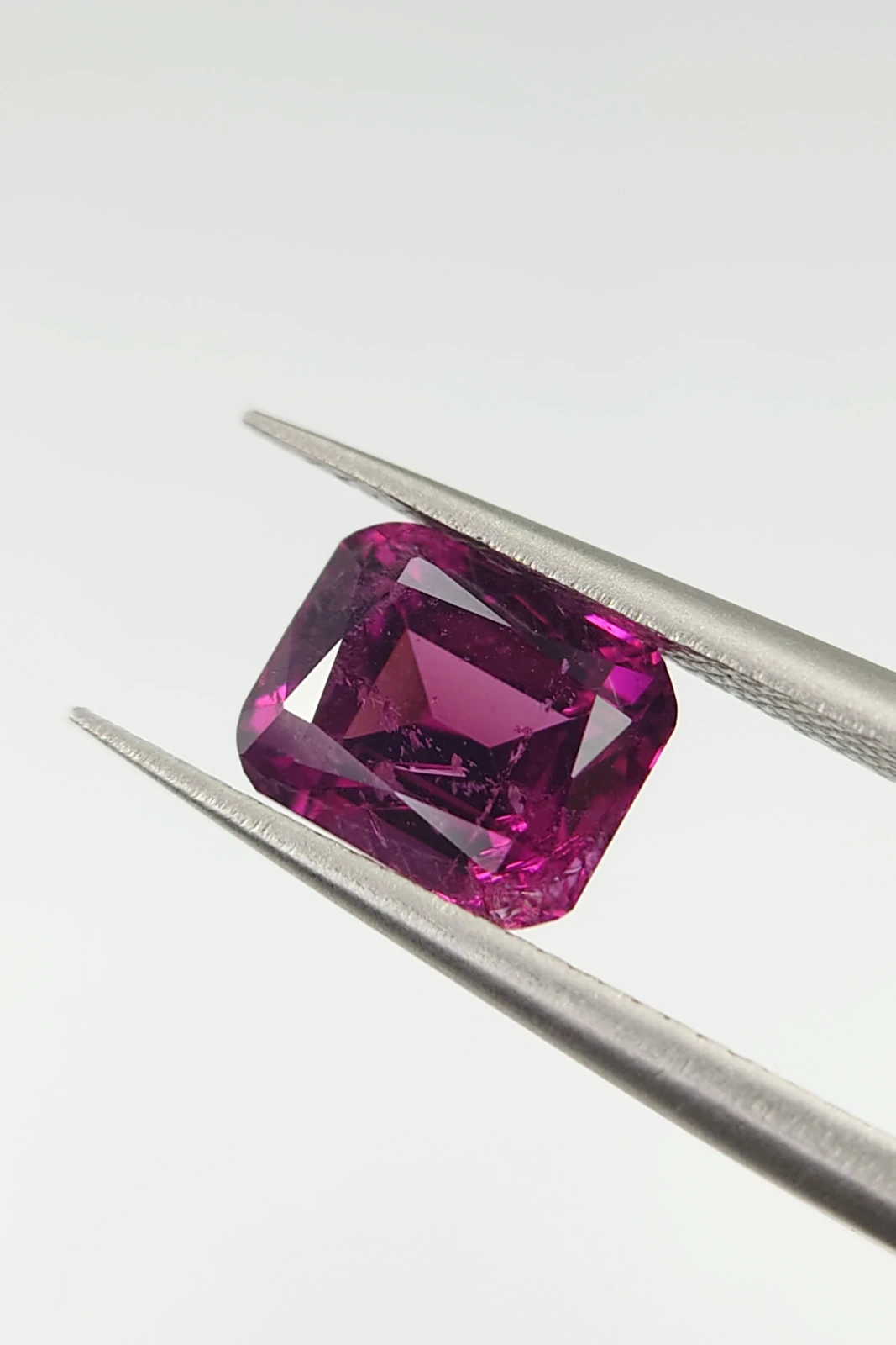 1.92ct Natural Tanzanian Malaya Garnet in Modified Cushion Cut