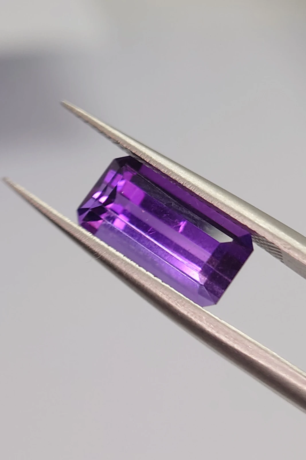 2.55ct Natural Amethyst in Octagon Cut from Nigeria