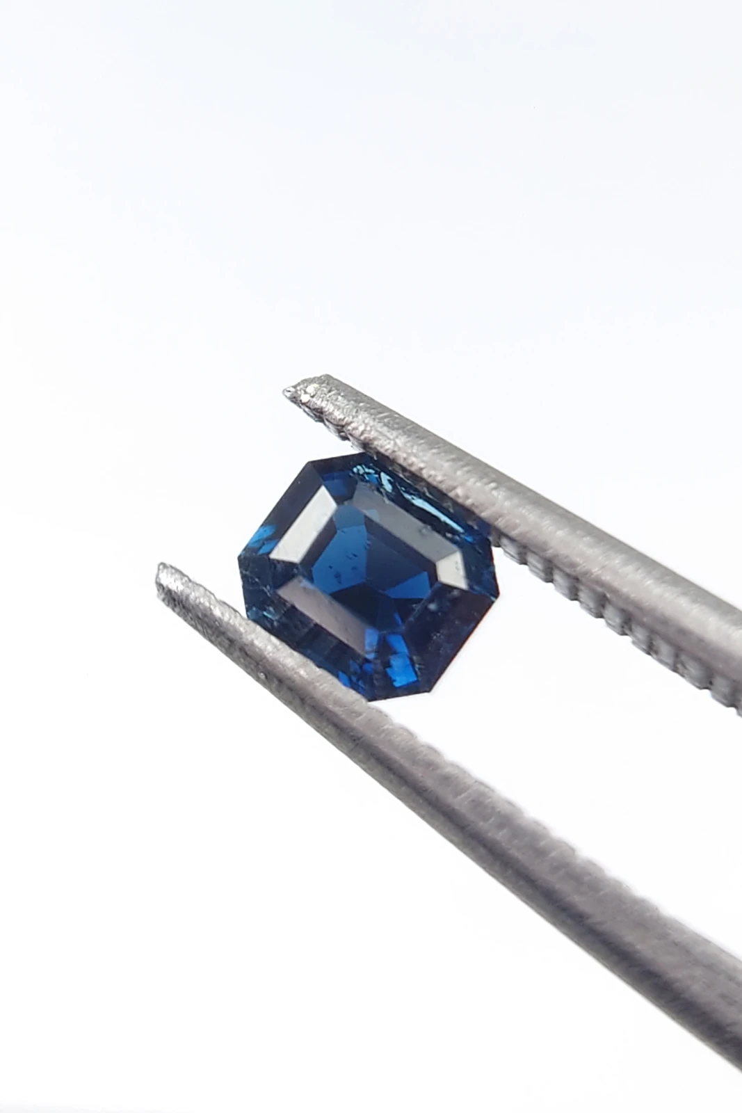 0.4ct Asser Cut Natural Indicolite Tourmaline Loose Gemstone from Afghanistan