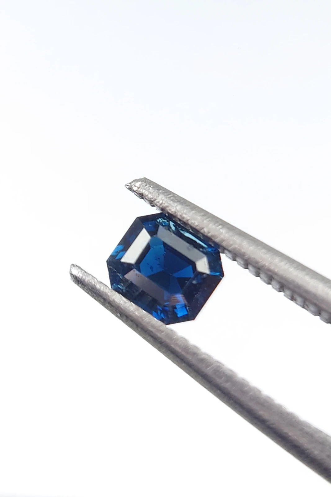 0.4ct Asser Cut Natural Indicolite Tourmaline Loose Gemstone from Afghanistan