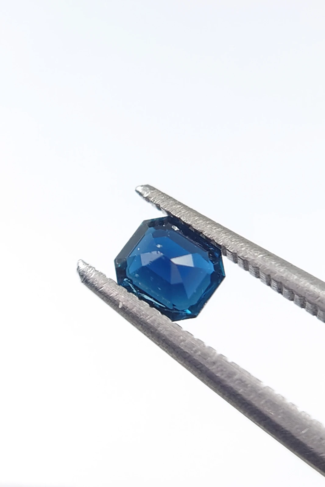 0.4ct Asser Cut Natural Indicolite Tourmaline Loose Gemstone from Afghanistan