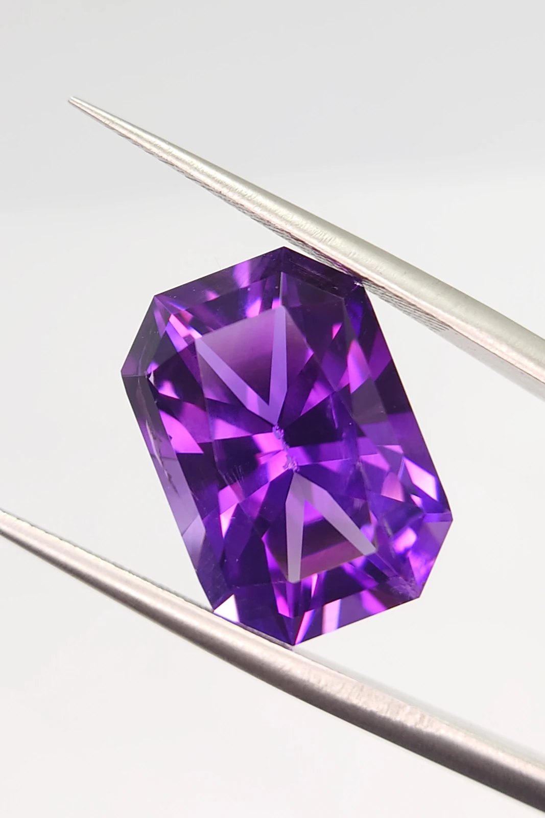 10.1ct Natural Fancy Cut Amethyst Loose Gemstone from Nigeria