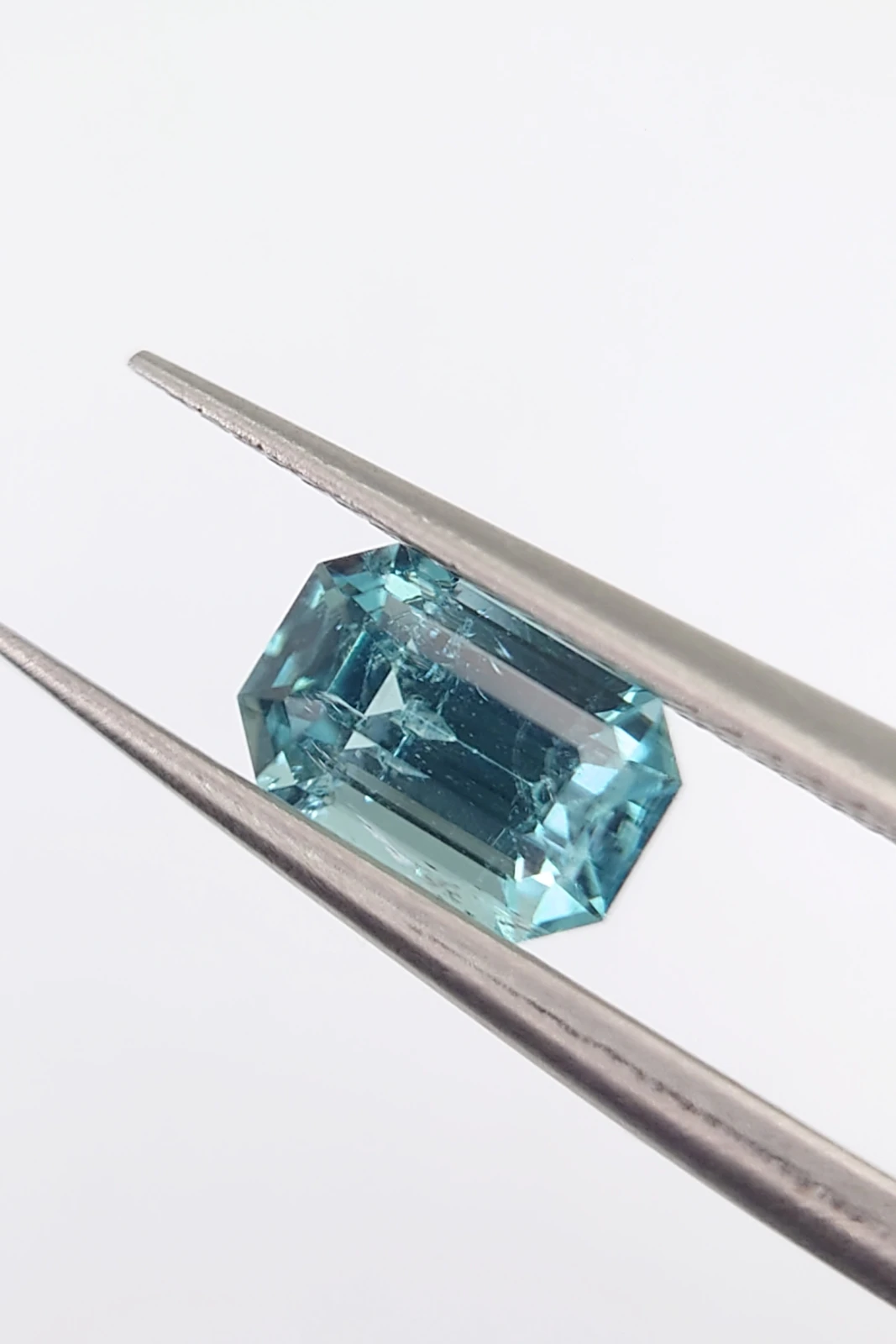 0.95ct Natural Lagoon Tourmaline Loose Gemstone from Afghanistan