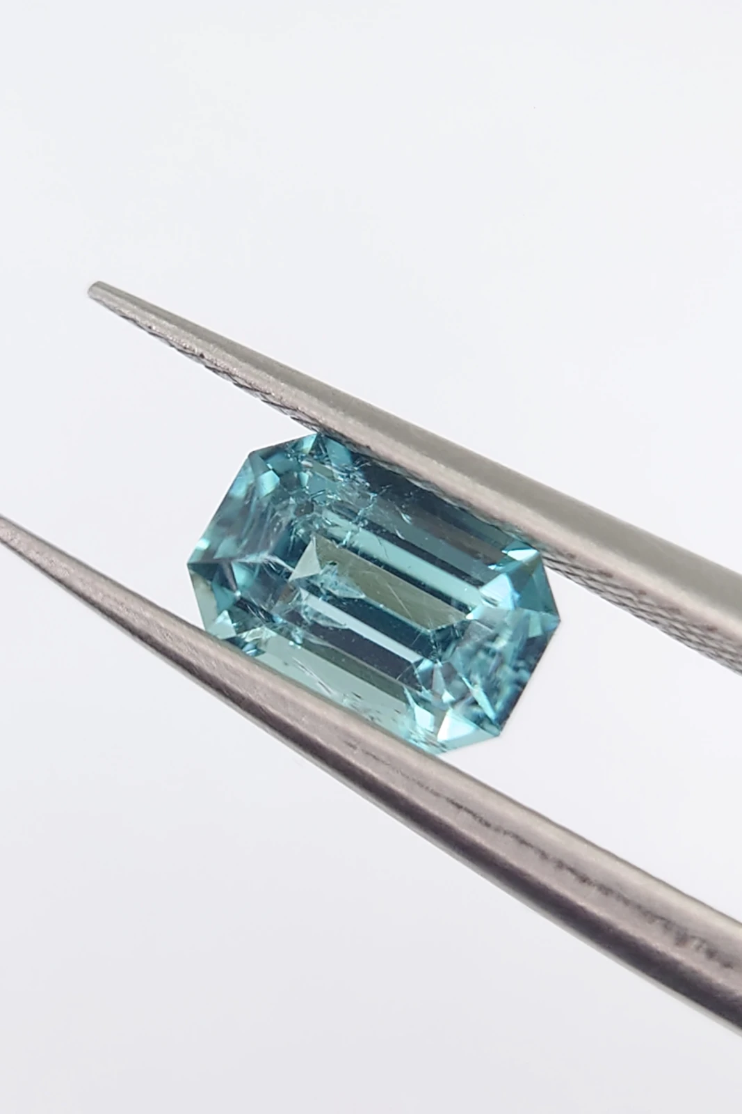 0.95ct Natural Lagoon Tourmaline Loose Gemstone from Afghanistan