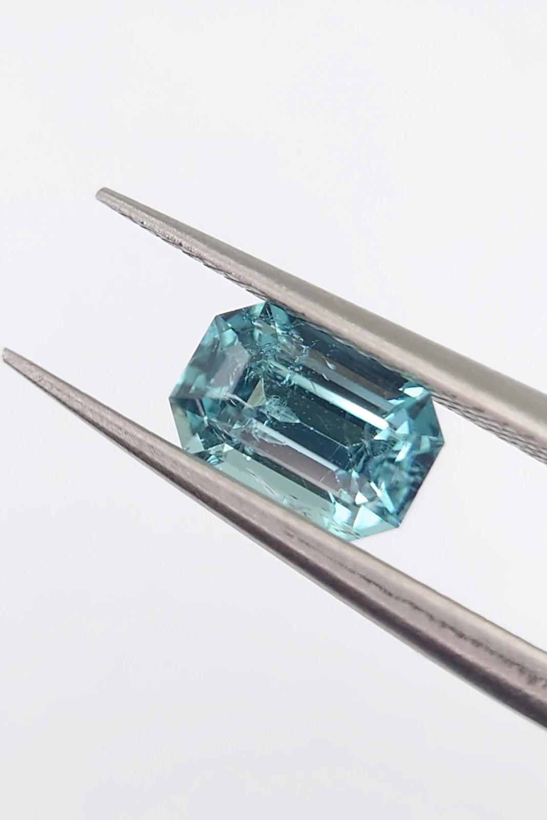 0.95ct Natural Lagoon Tourmaline Loose Gemstone from Afghanistan