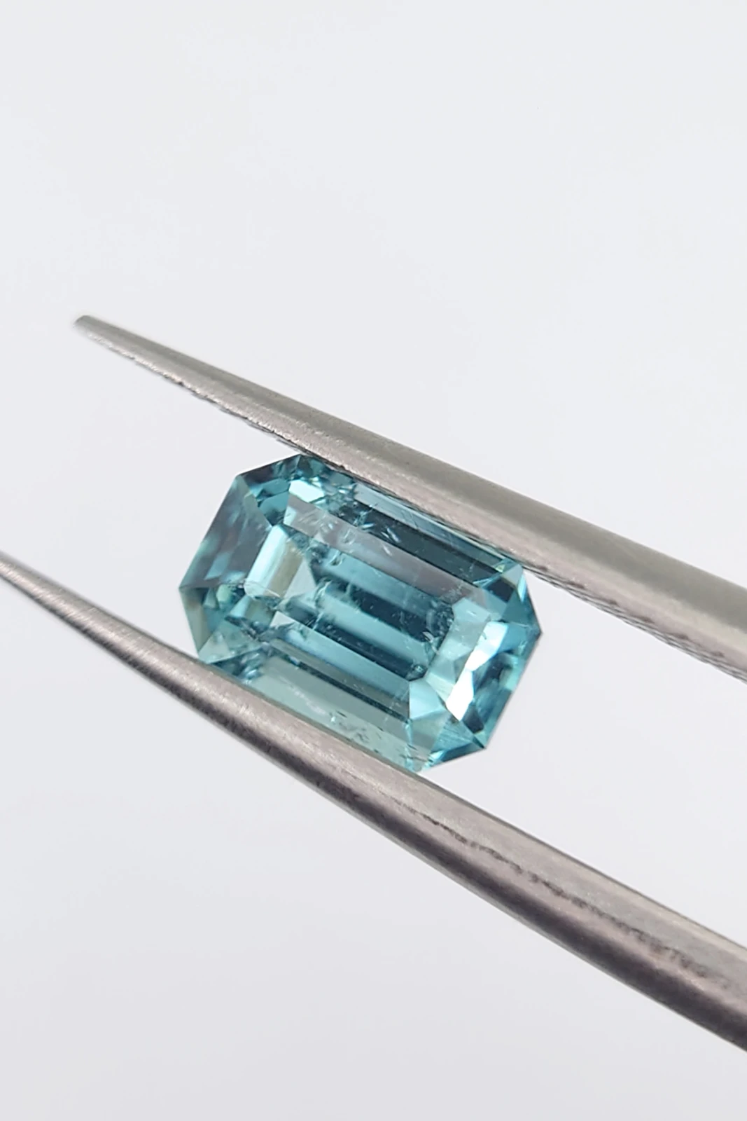 0.95ct Natural Lagoon Tourmaline Loose Gemstone from Afghanistan