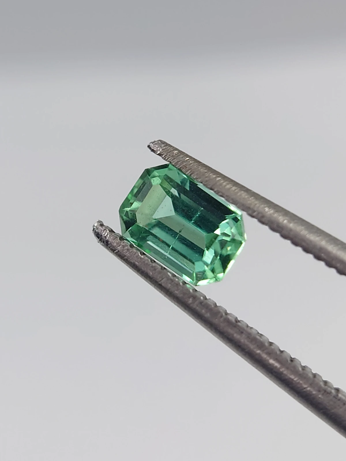 0.64ct Emerald Cut Untreated Tourmaline from Afghanistan