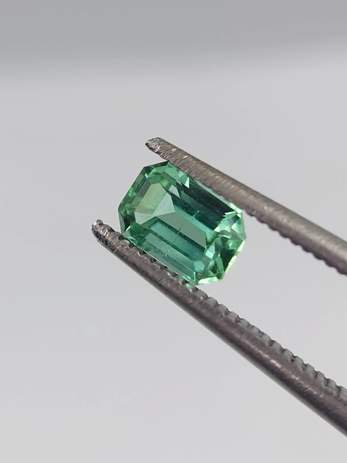 0.64ct Emerald Cut Untreated Tourmaline from Afghanistan