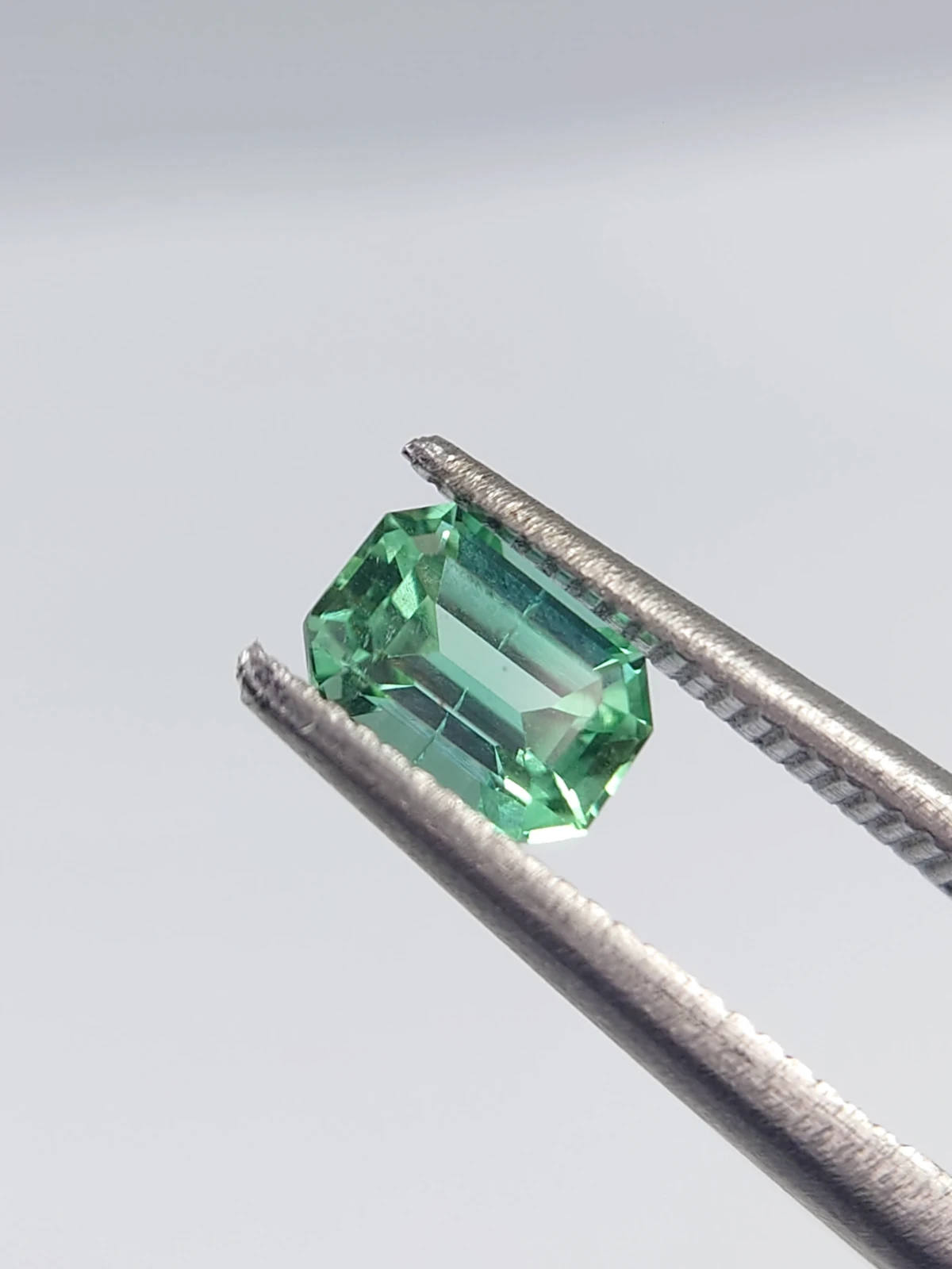0.64ct Emerald Cut Untreated Tourmaline from Afghanistan