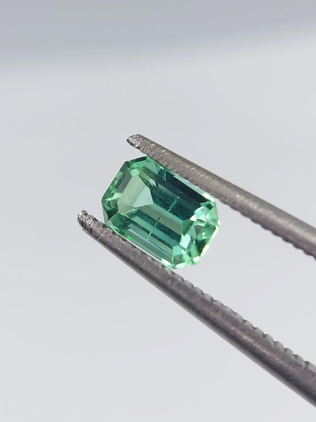 0.64ct Emerald Cut Untreated Tourmaline from Afghanistan