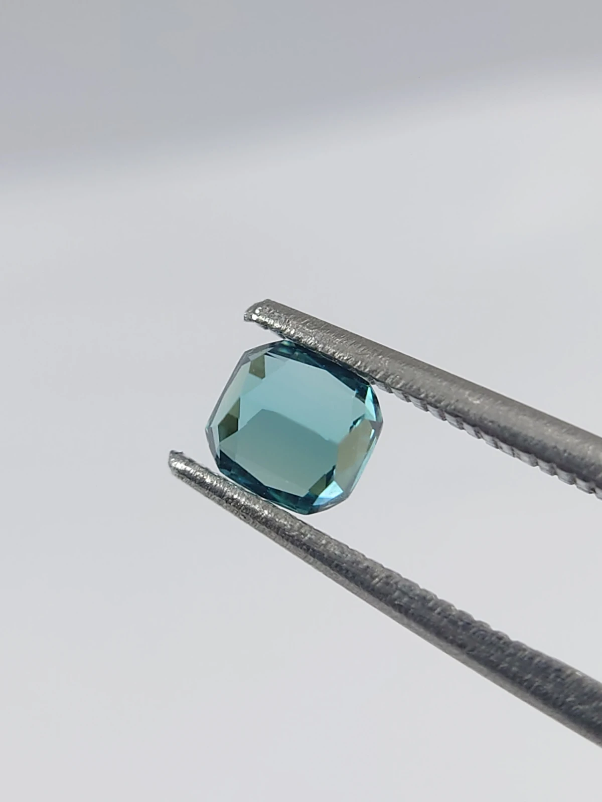0.56ct Natural Cushion Cut Lagoon Tourmaline from Afghanistan