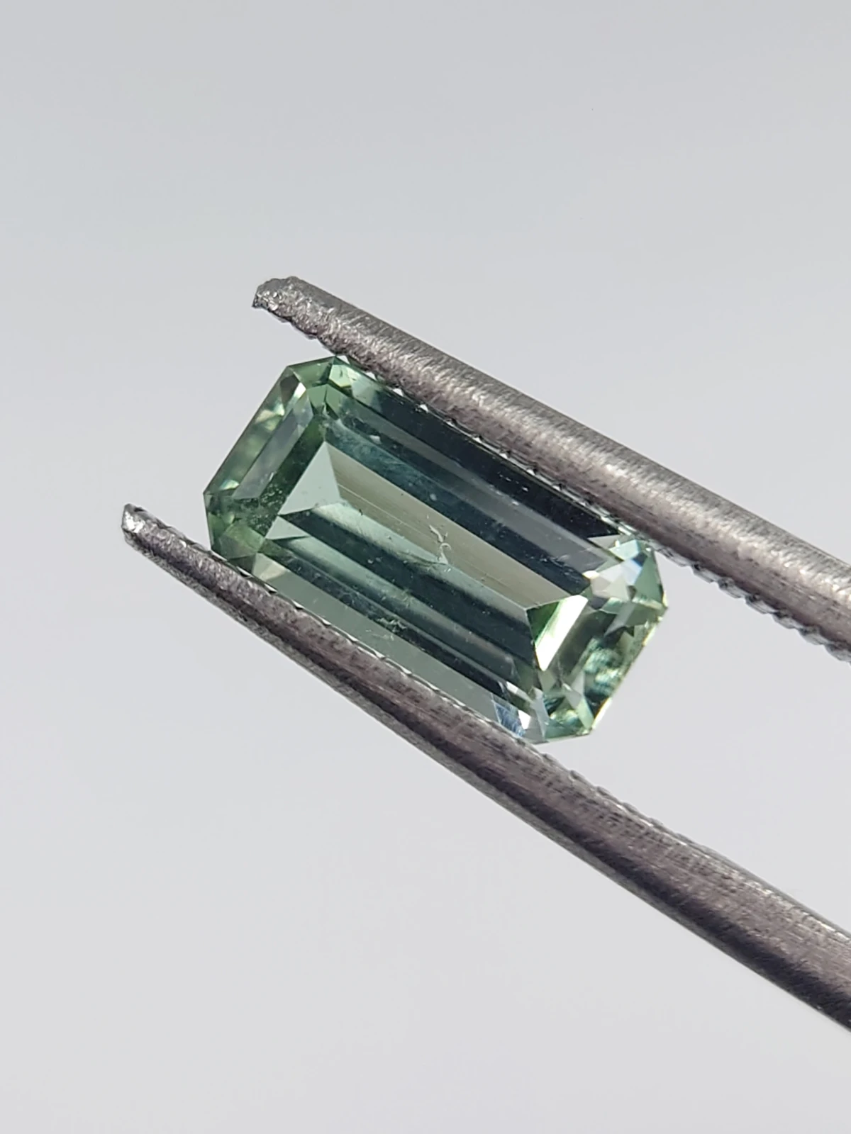 1.29ct Greenish Grey Natural Tourmaline from Afghanistan