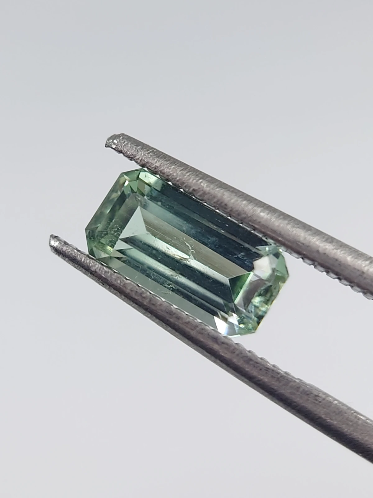 1.29ct Greenish Grey Natural Tourmaline from Afghanistan