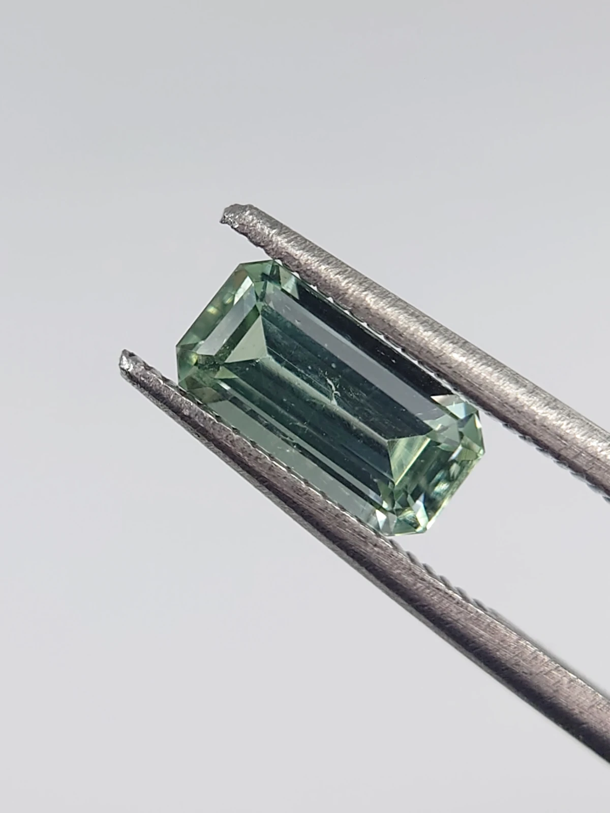 1.29ct Greenish Grey Natural Tourmaline from Afghanistan