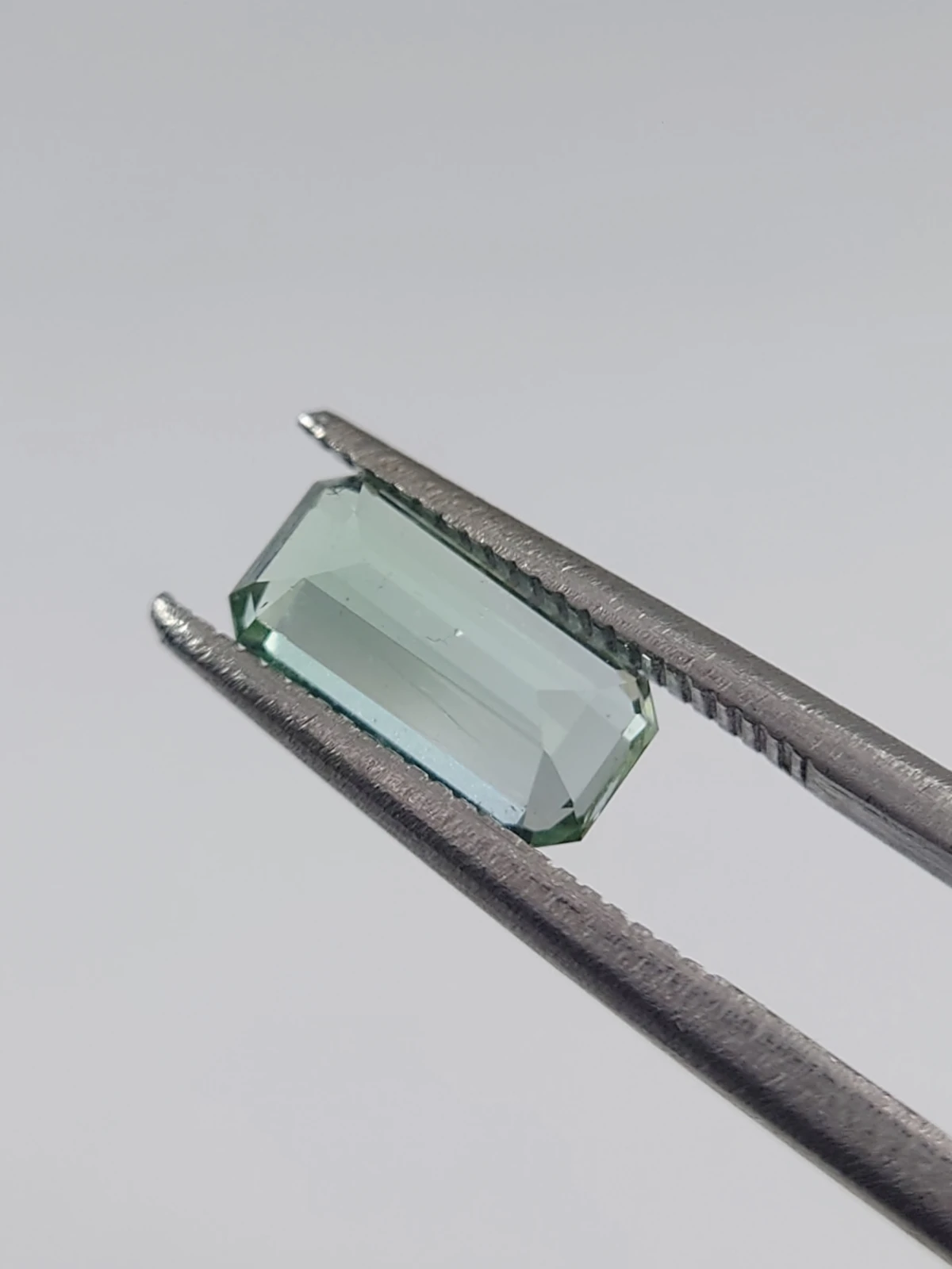 1.29ct Greenish Grey Natural Tourmaline from Afghanistan