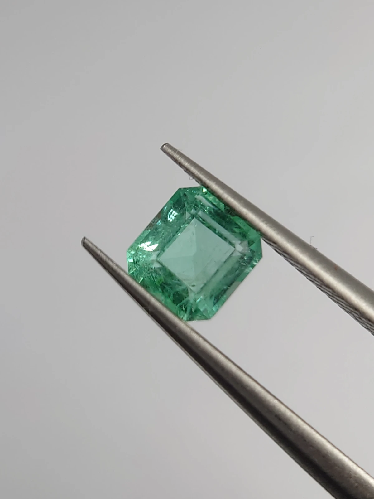 0.47ct Natural Emerald from Afghanistan in Asscher Cut