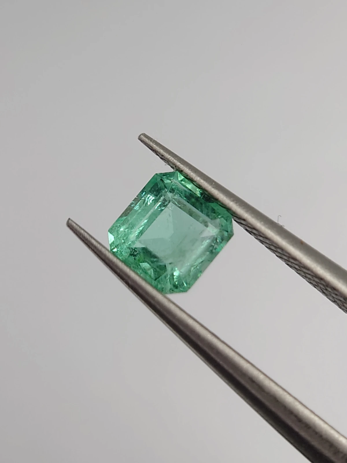 0.47ct Natural Emerald from Afghanistan in Asscher Cut