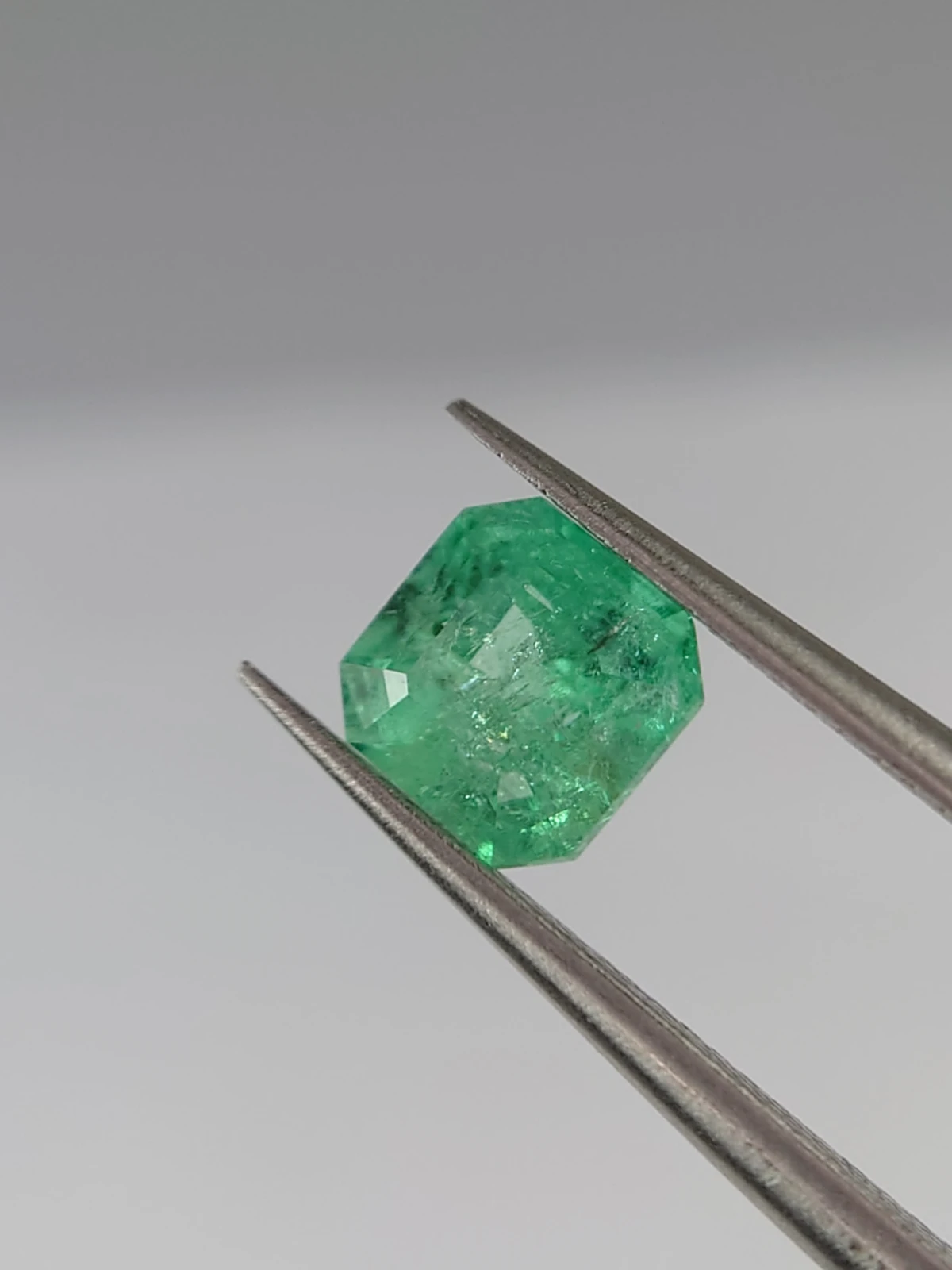 1ct Emerald in Octagon Shape from Afghanistan
