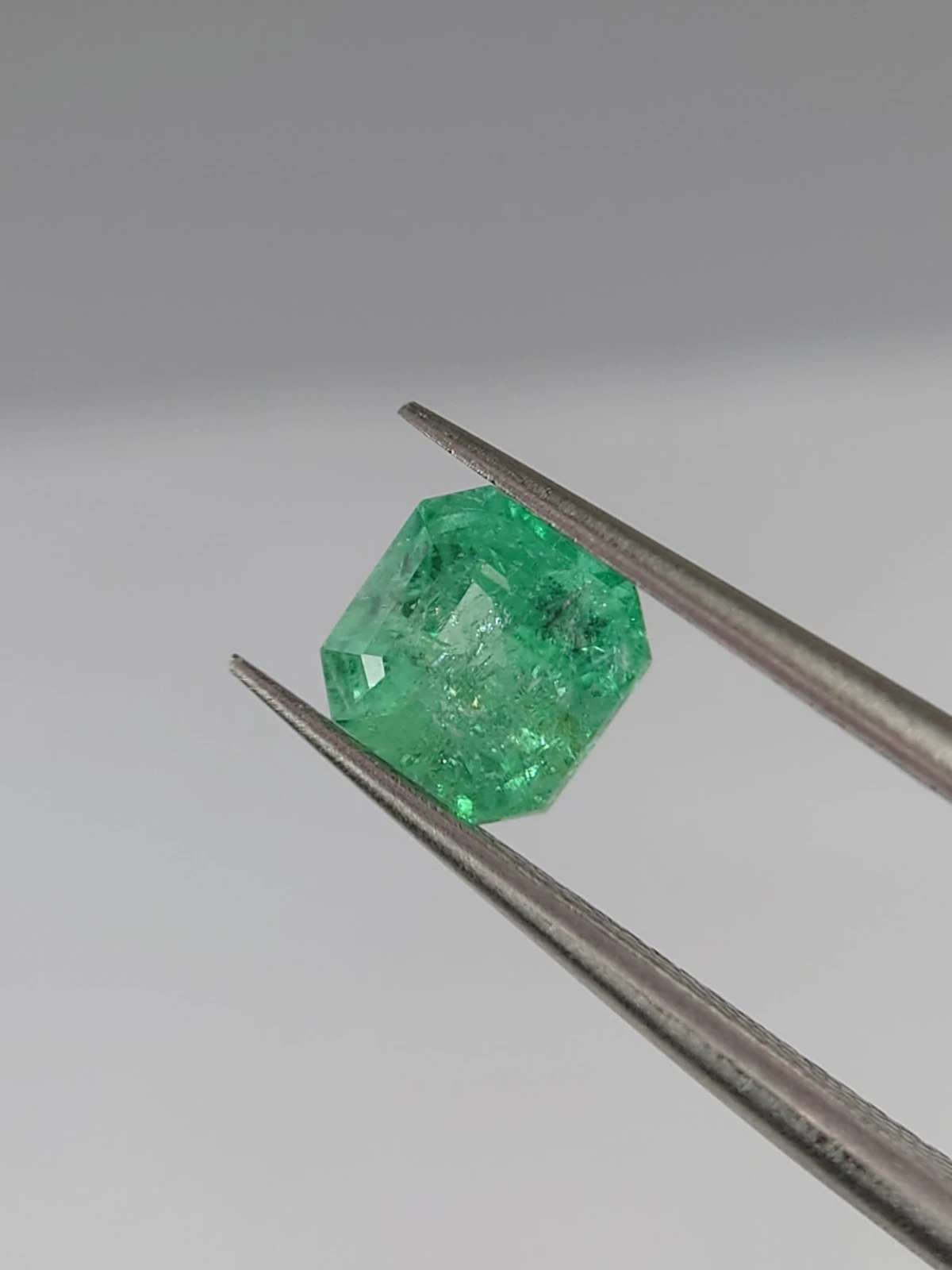 1ct Emerald in Octagon Shape from Afghanistan