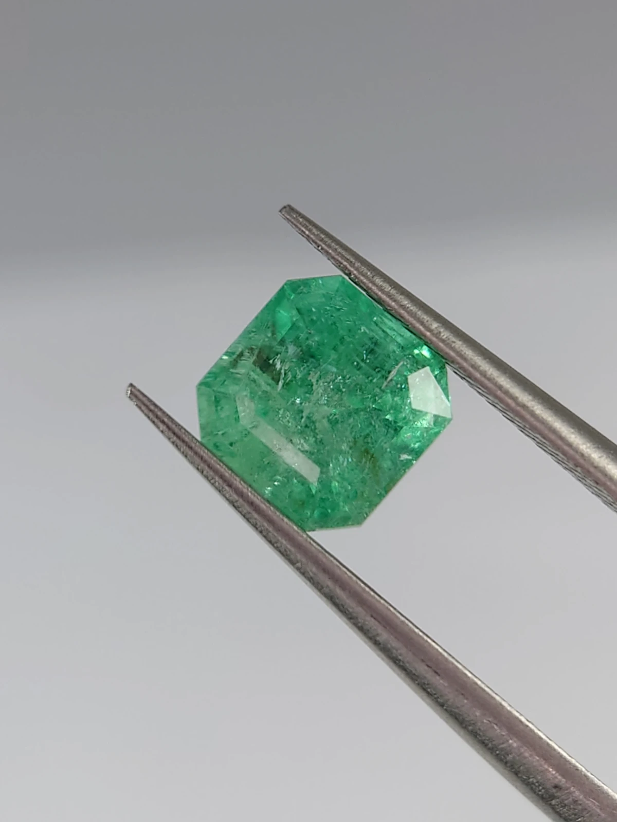 1ct Emerald in Octagon Shape from Afghanistan