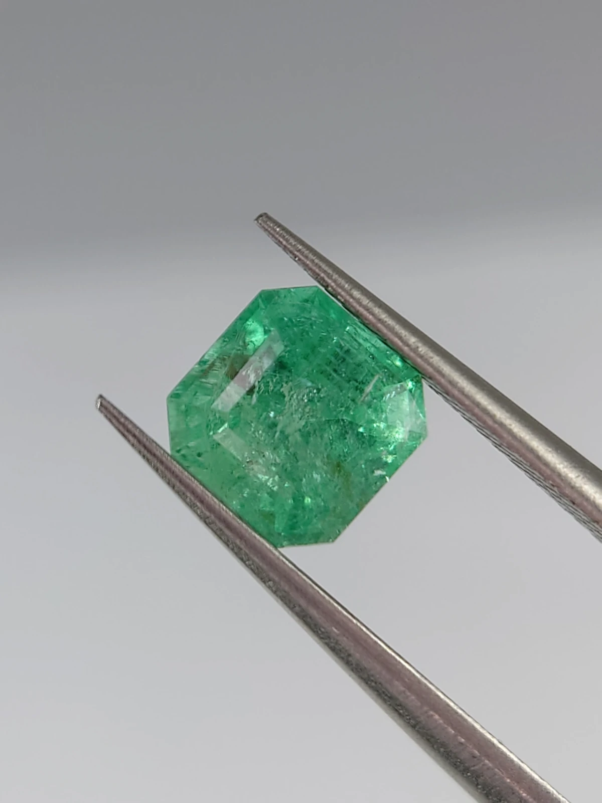 1ct Emerald in Octagon Shape from Afghanistan