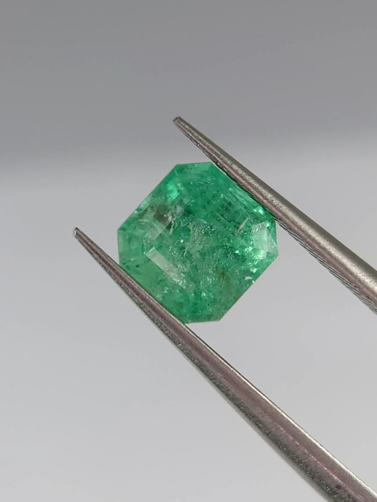 1ct Emerald in Octagon Shape from Afghanistan