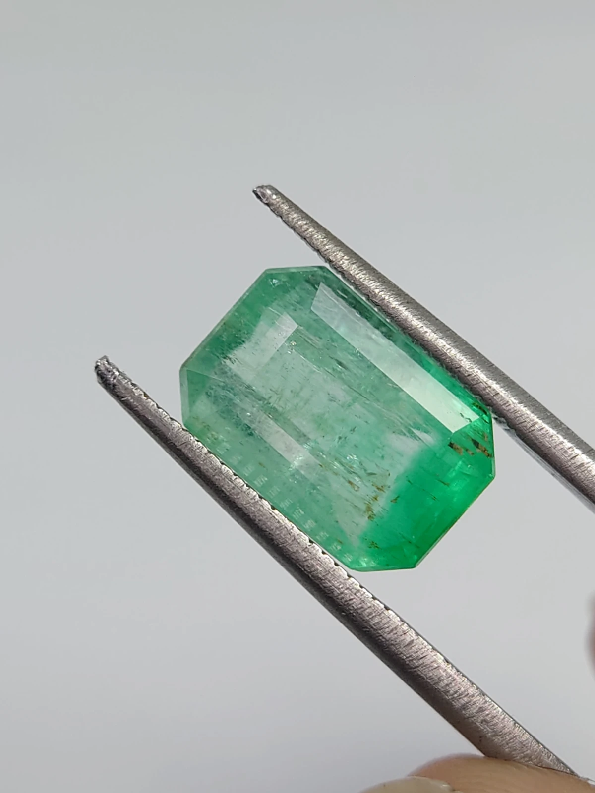 3.72ct Natural Bluish Green Emerald from Afghanistan